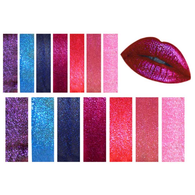 Long lanh chất lỏng son môi kim cương không thấmnước Lipgloss